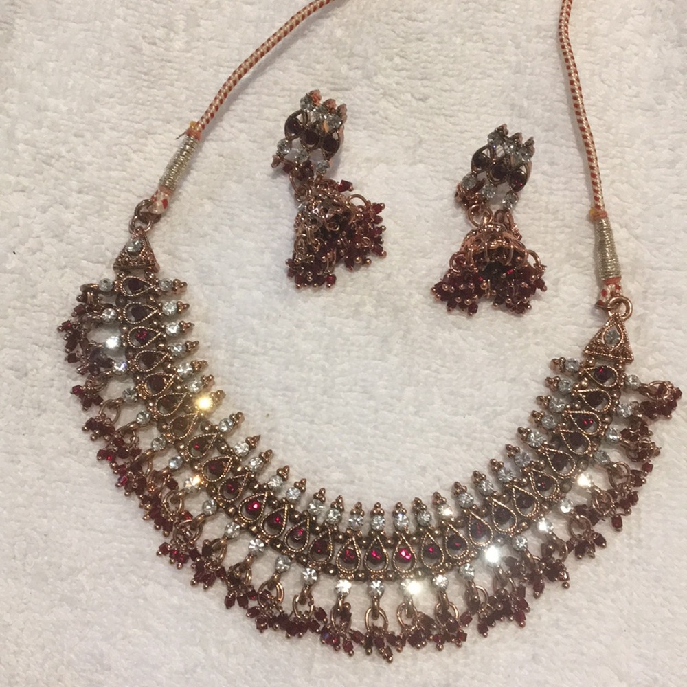 Indian Bollywood wedding necklace jewelry